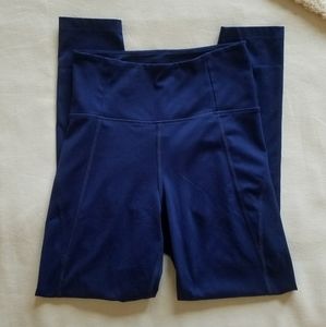 Girlfriend Collective Indigo compressive leggings